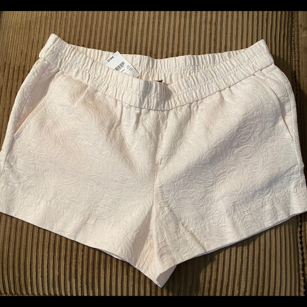 J CREW Cream/Off-white, jacquard. NWT
